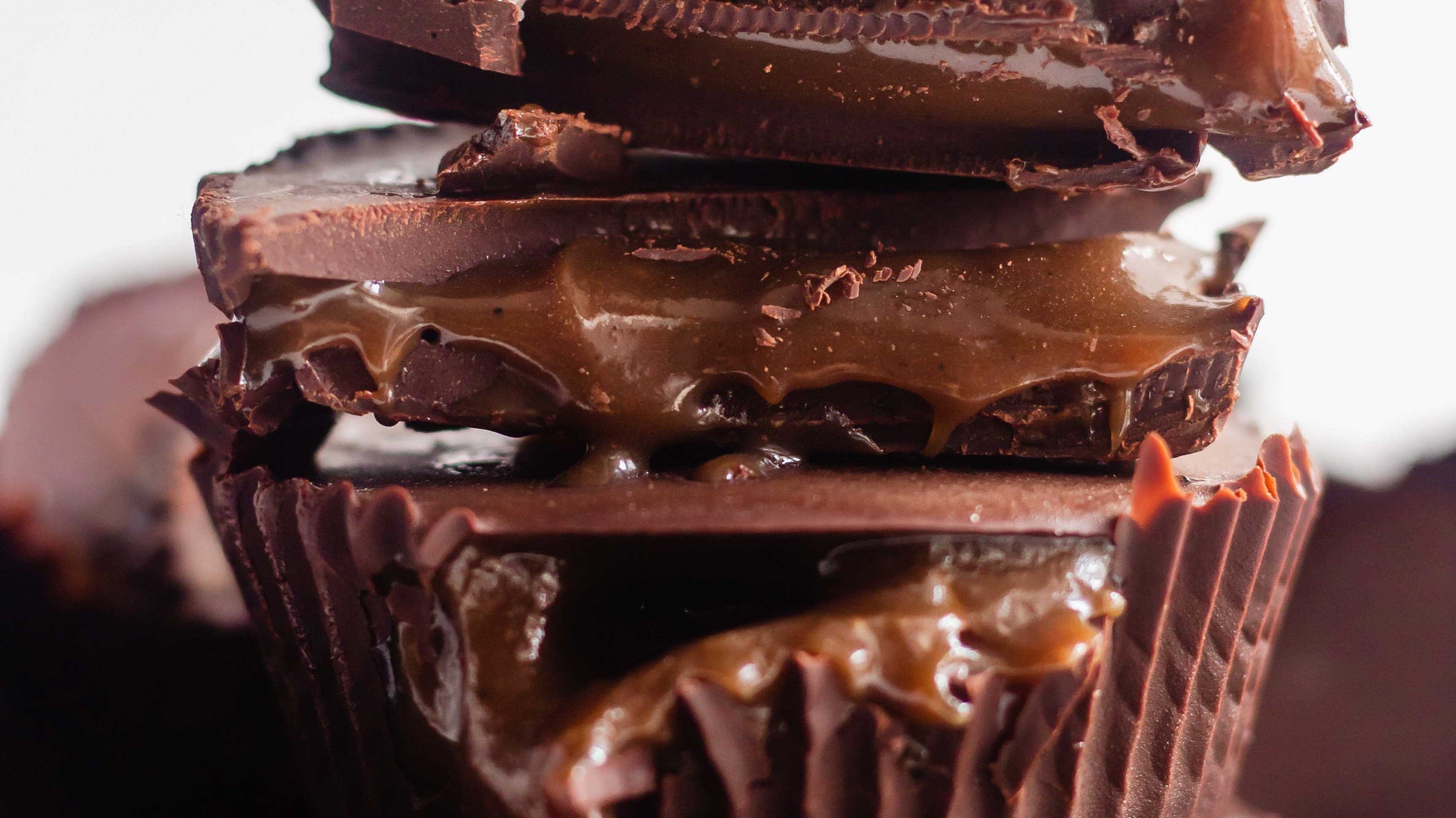 Salted Caramel Chocolate Cups