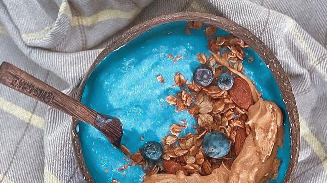 Sky Blue Smoothie Bowl