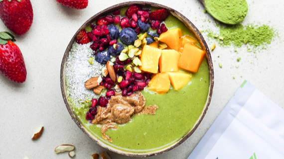 Super Green Matcha Smoothie Bowl