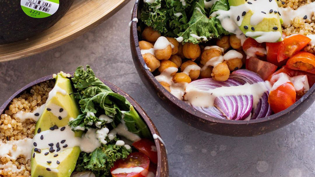 Avocado Chickpea Buddha Bowl