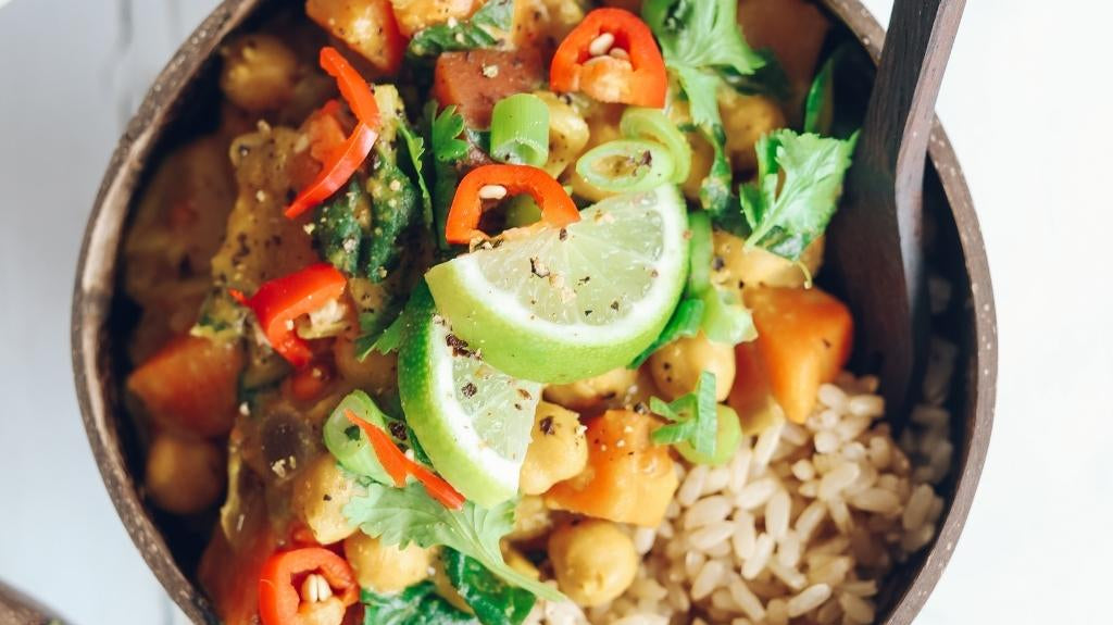 Sweet Potato & Peanut Butter Curry