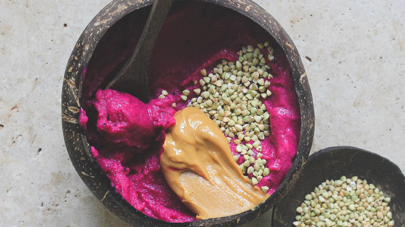 Banana-free Pitaya Nice Cream