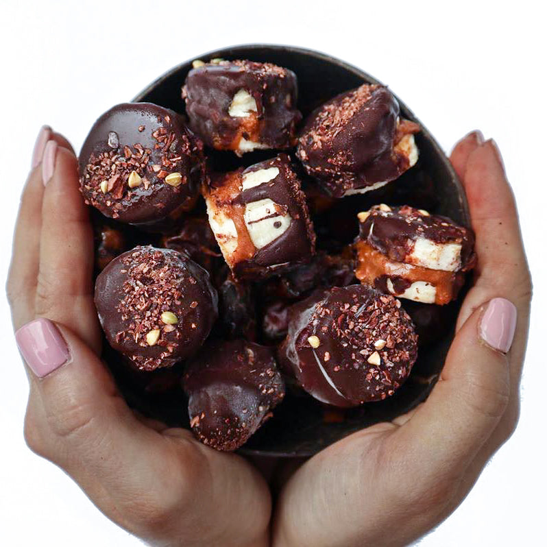 Banana Chocolate Bombs