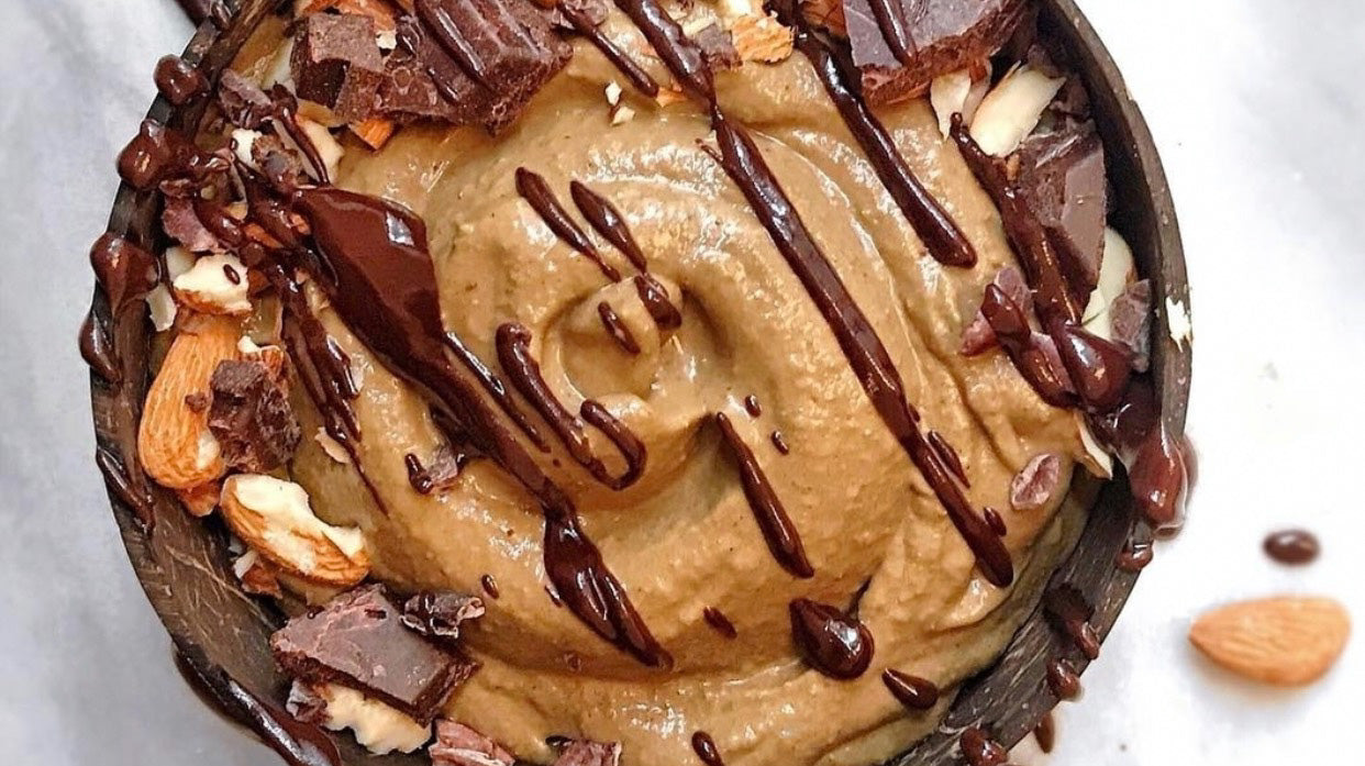 Chocolate Sweet Potato Pie Nice Cream