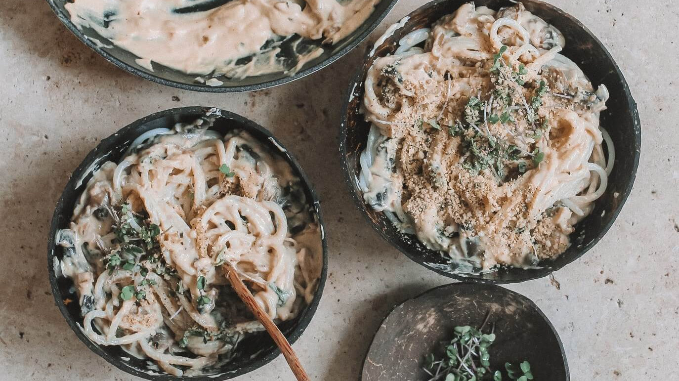 Creamy Mushroom and Sage Pasta