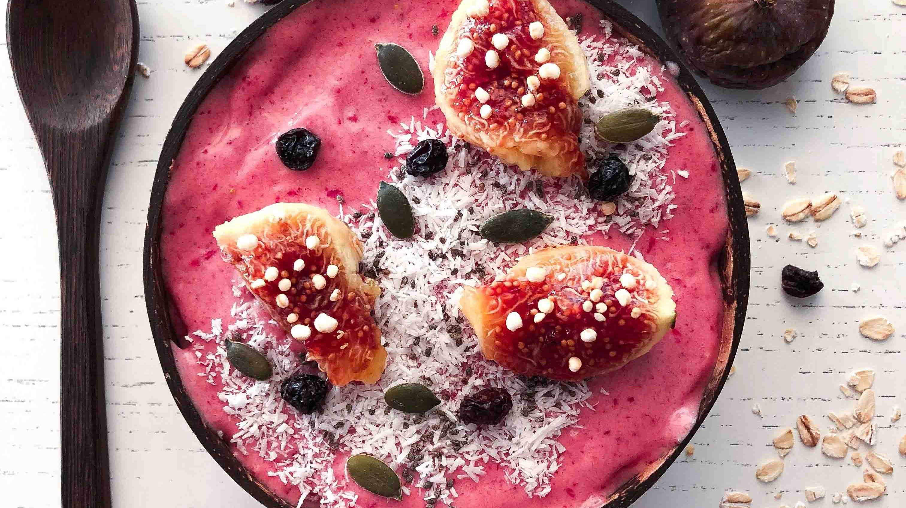 Double Berry Smoothie Bowl
