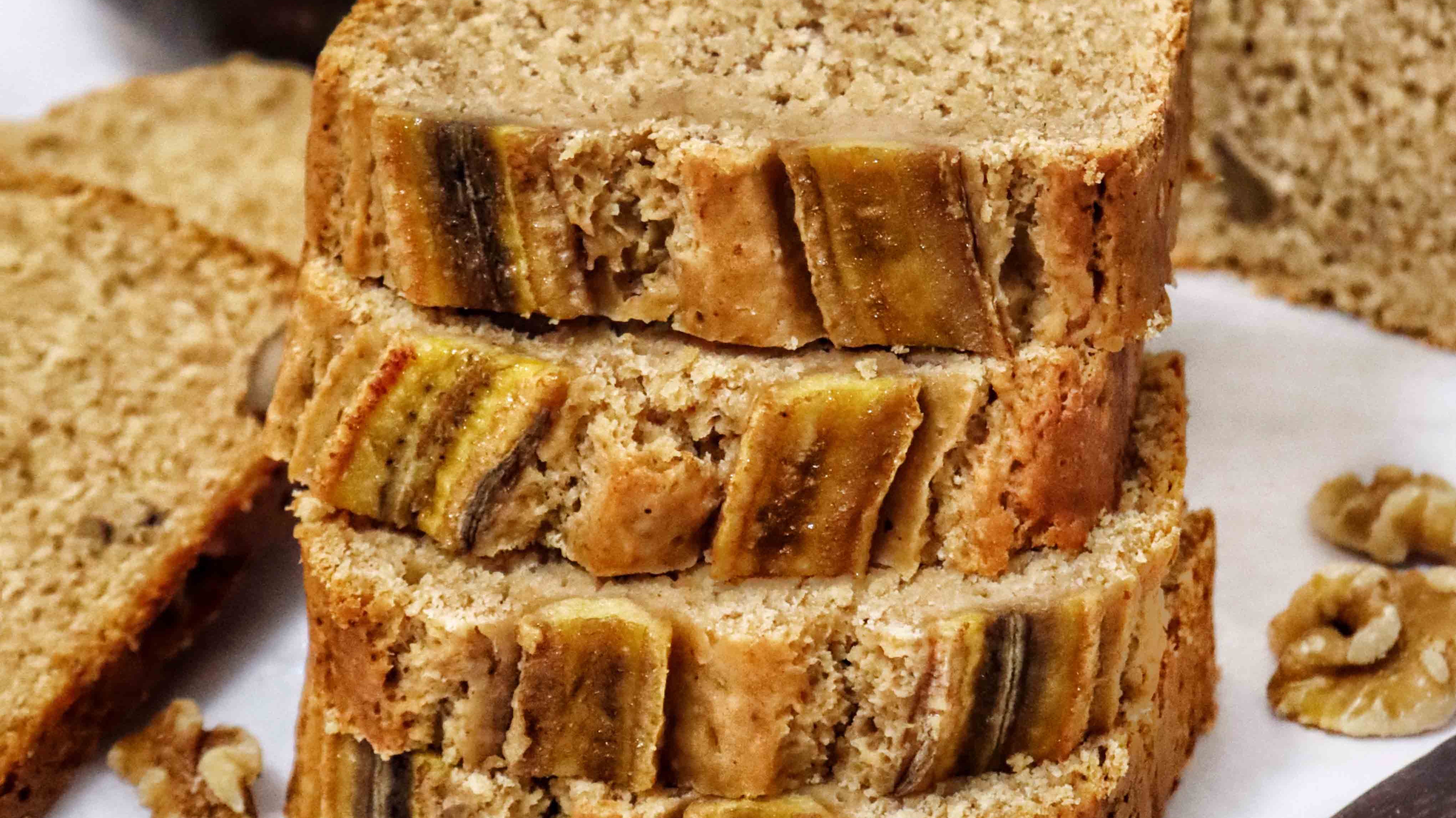 5-Ingredient Vegan Banana Bread