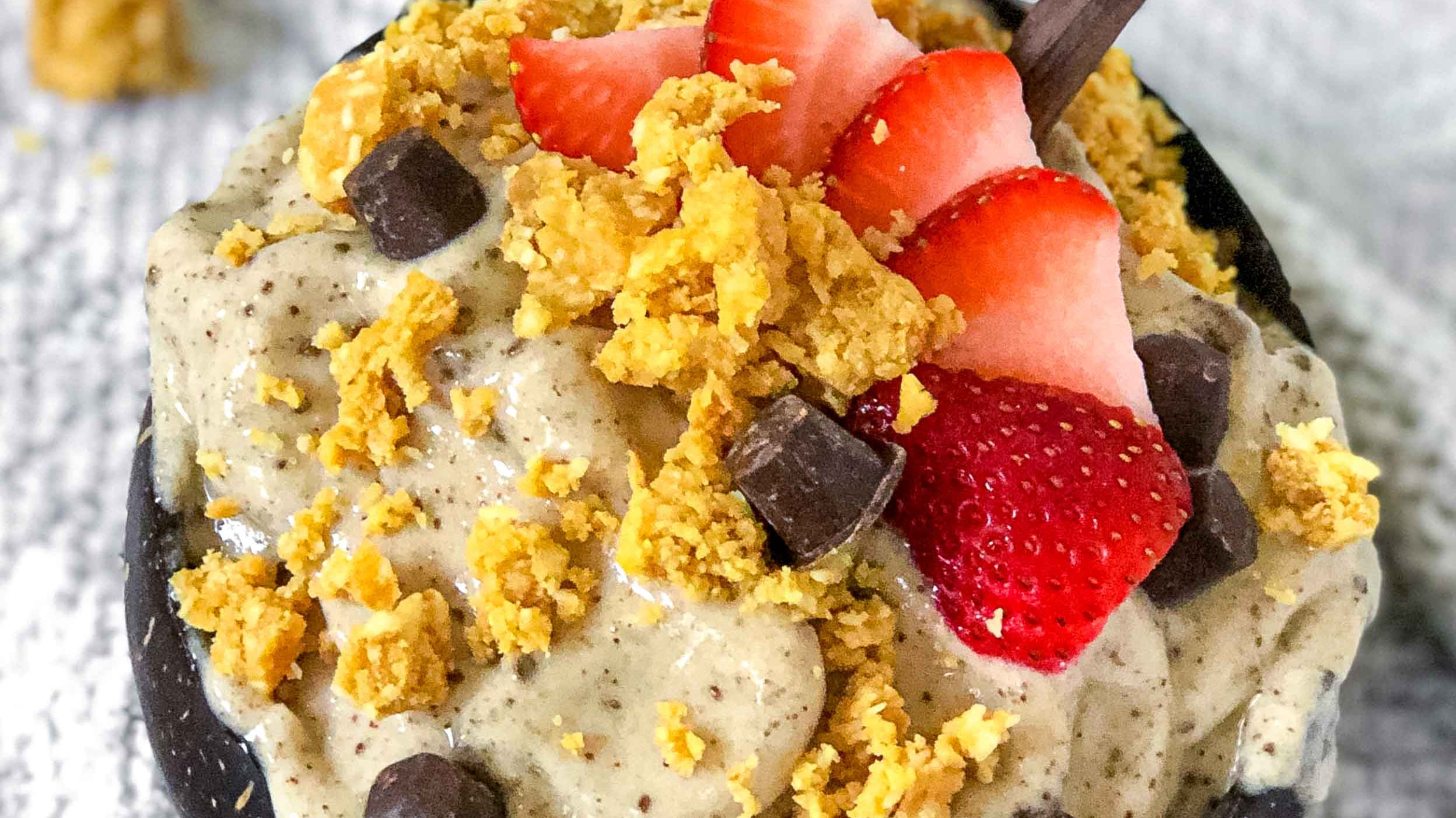 Peanut Butter Cookie Dough Nice Cream