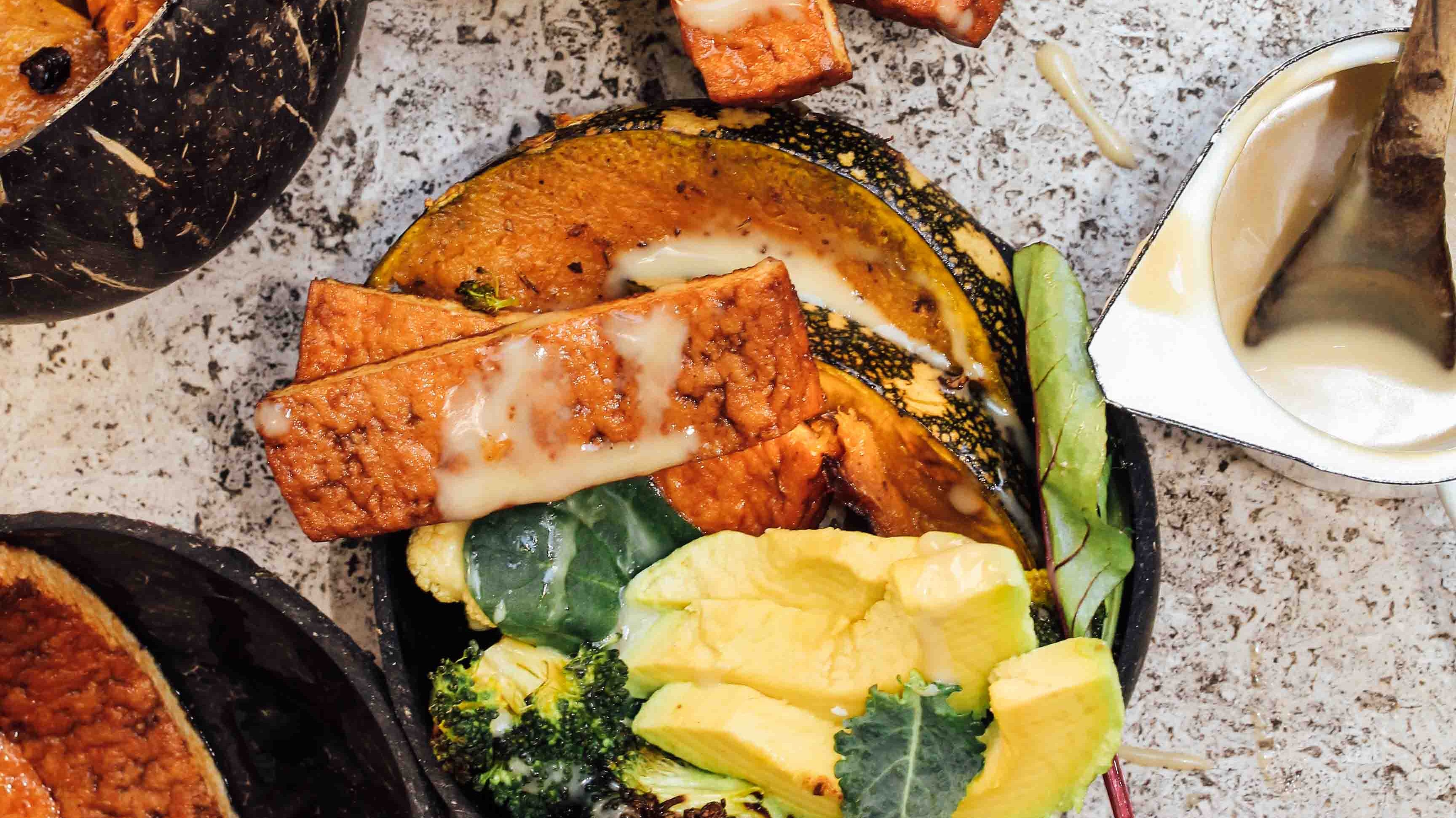 Roasted Vegetable Nourish Bowls