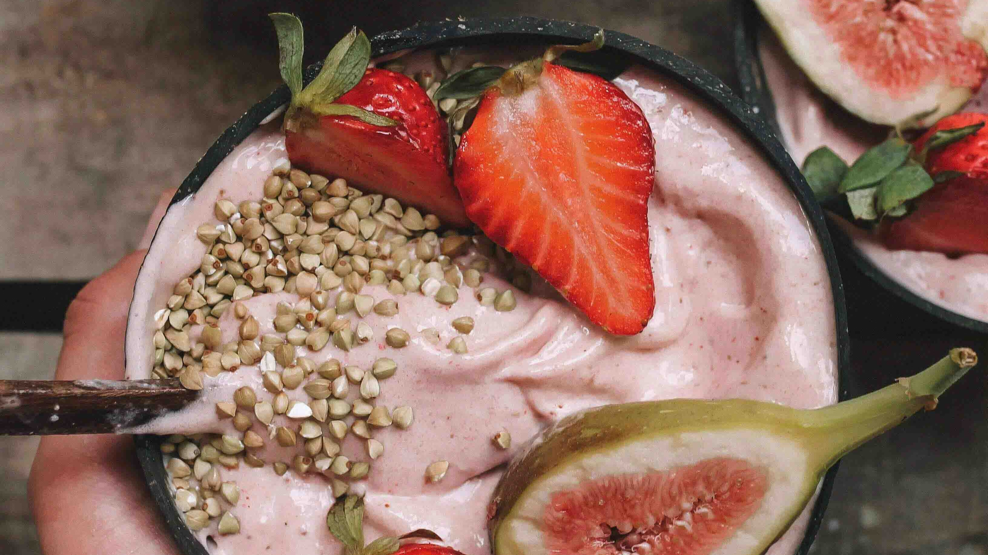 Strawberry & Fig Nice Cream