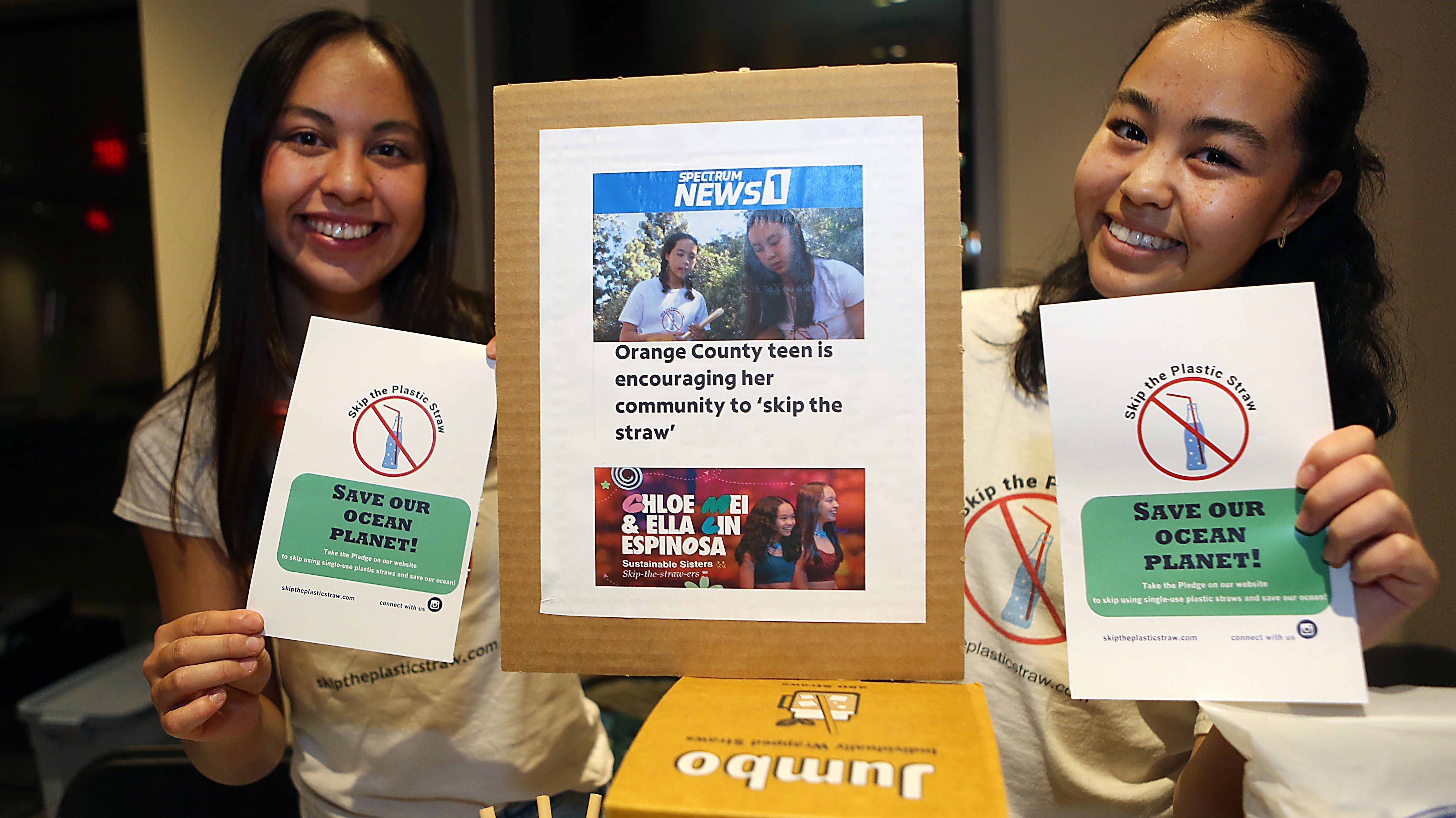 Earth Day Heroes: How Chloe Mei and Ella Lin Are Helping the Planet Ditch Plastic Straws!