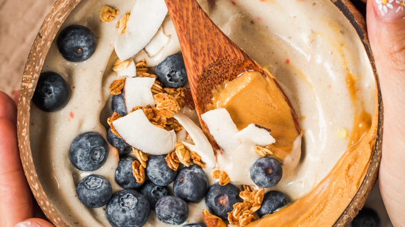 Vanilla Confetti Nice Cream Bowl