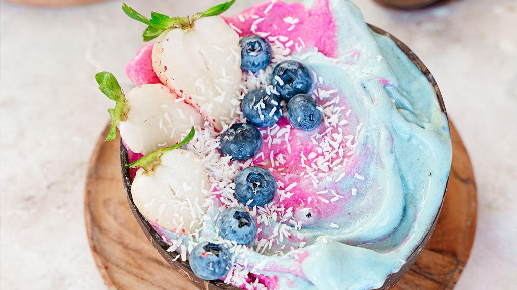 Cotton Candy Smoothie Bowl
