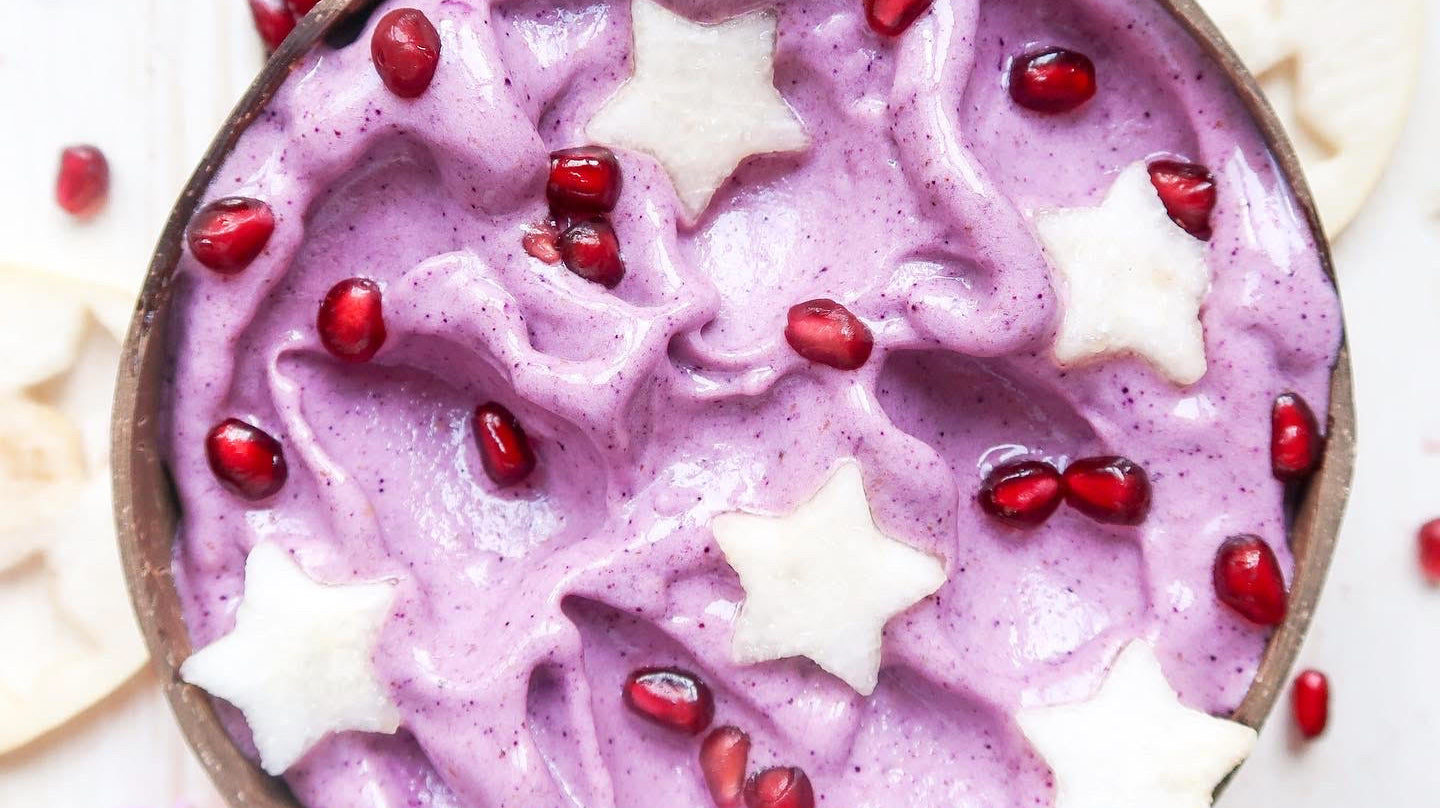 Purple Pear Superfood Smoothie Bowl