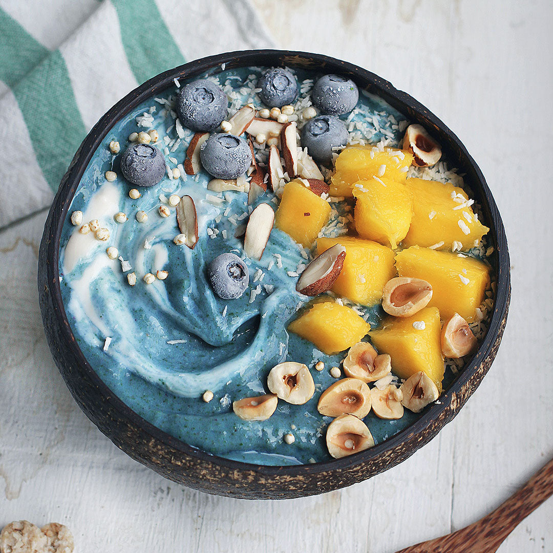 Turquoise Superfoods Smurf Bowl
