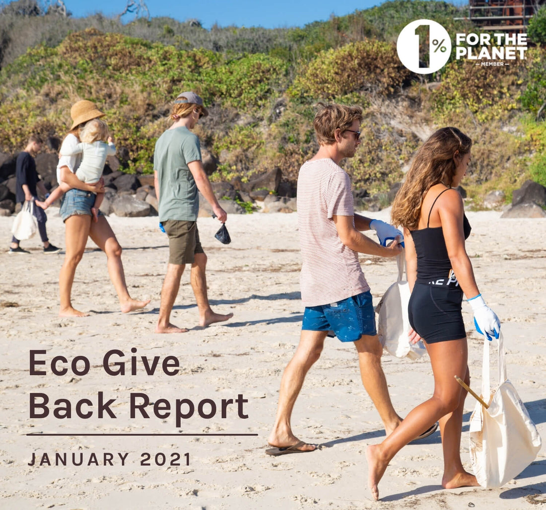 January Eco Give Back Report