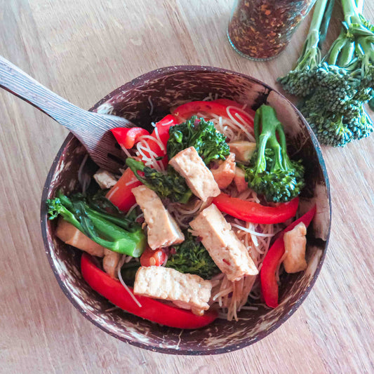 Tofu Noodle Stir-fry