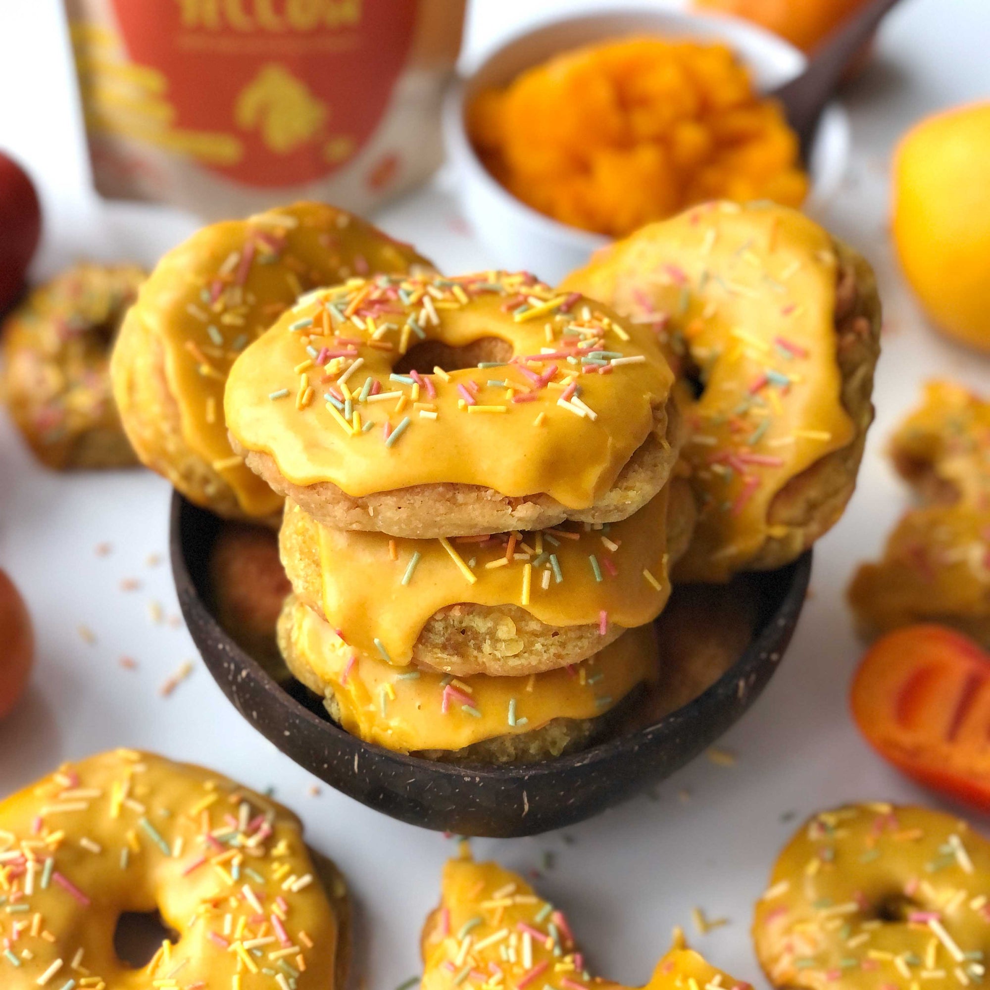 Creamy Pumpkin Donuts