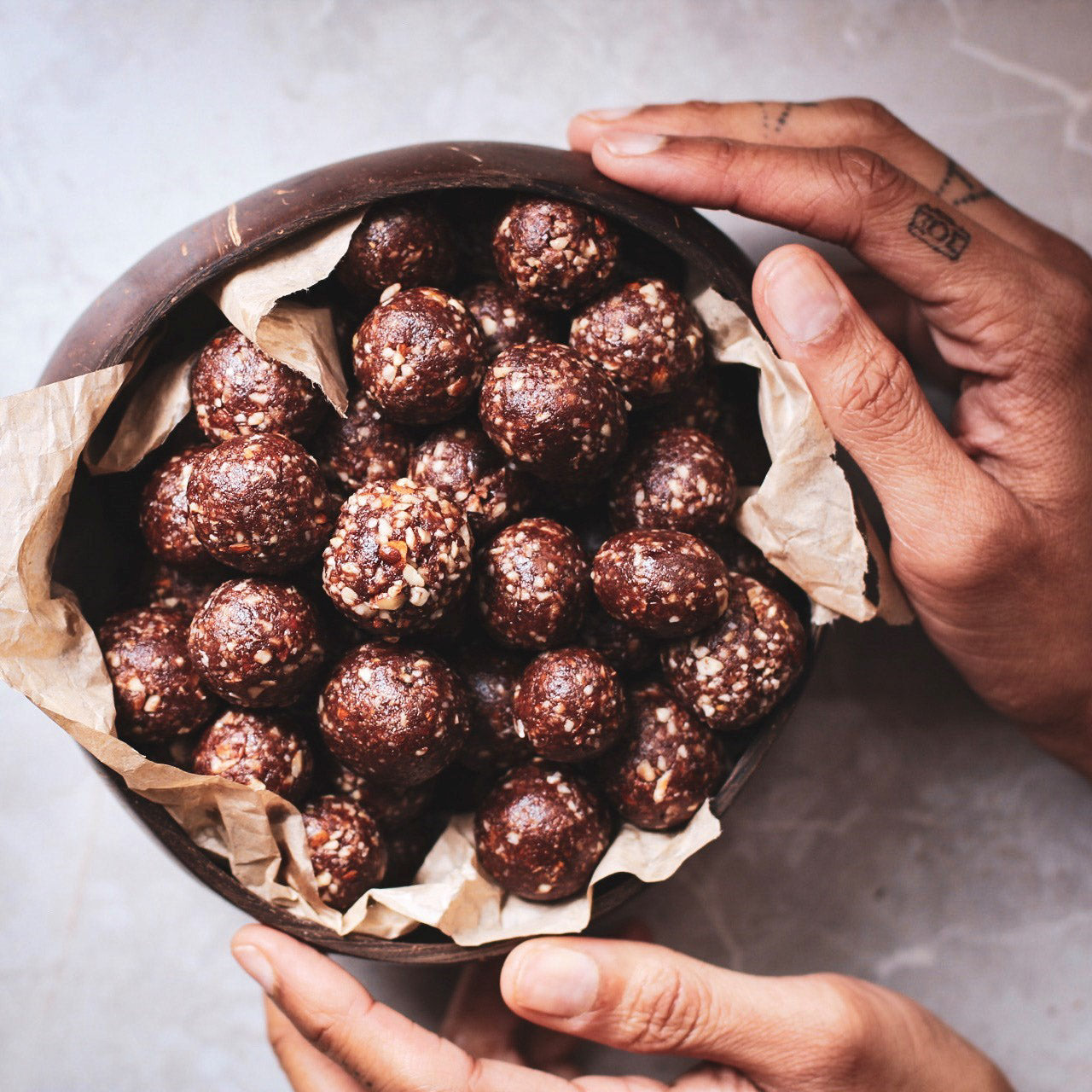 Nutty Chocolate Bliss Balls