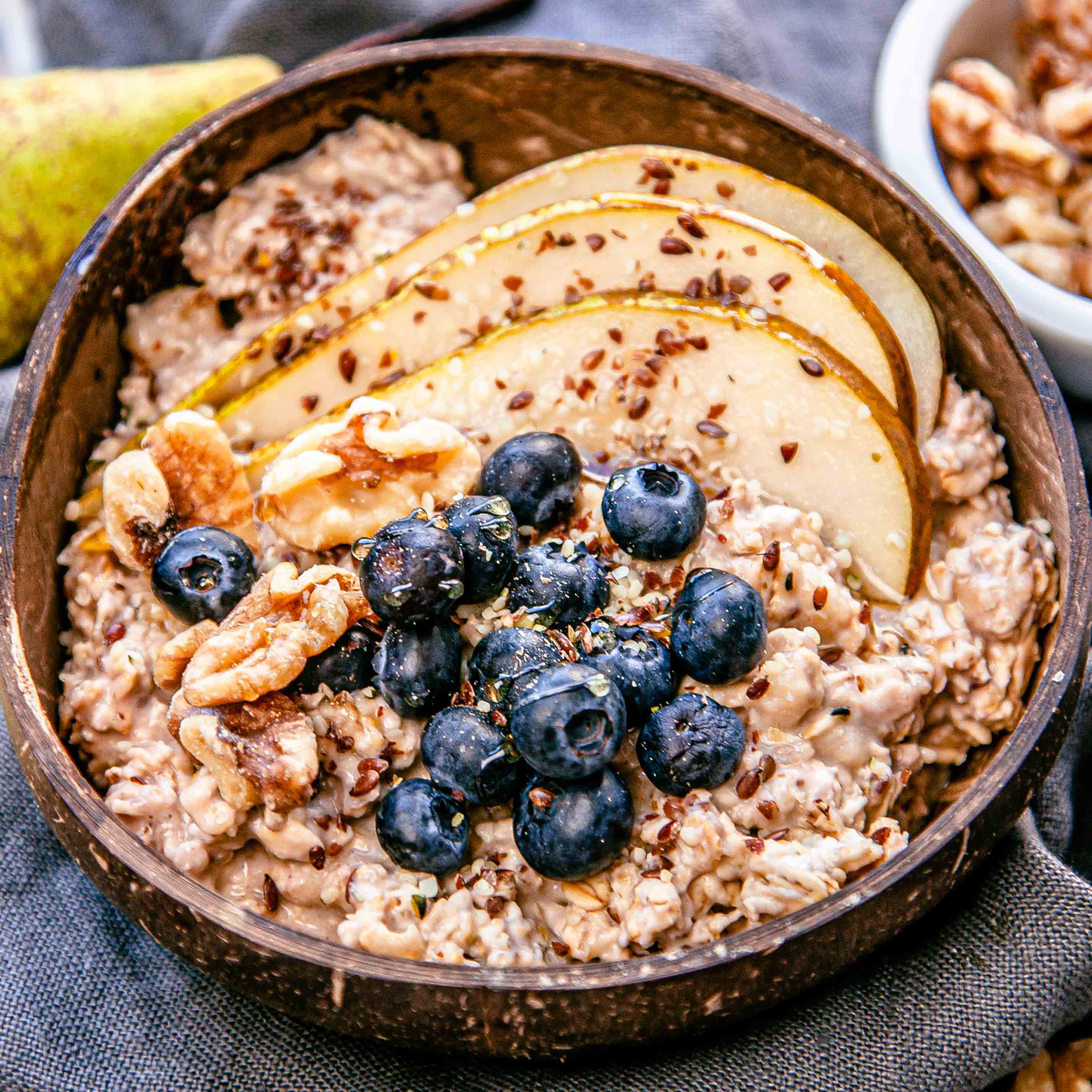Protein-rich Overnight Oats