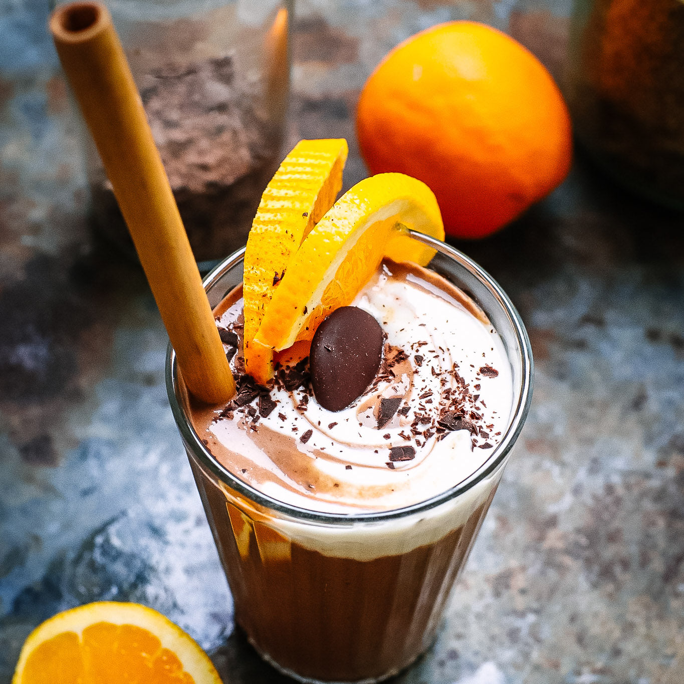 Tahini & Chocolate Orange Smoothie