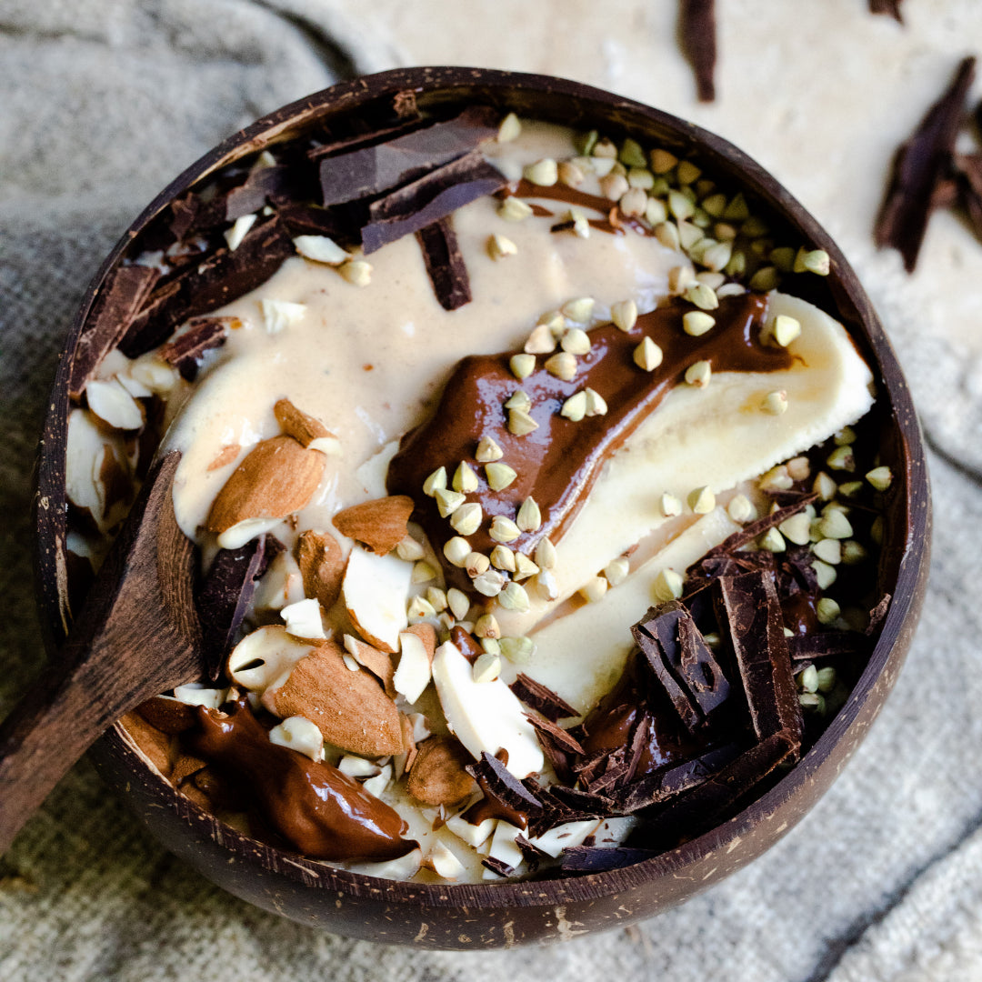 The Difference Between Smoothie Bowls & Nice Cream Coconut Bowls