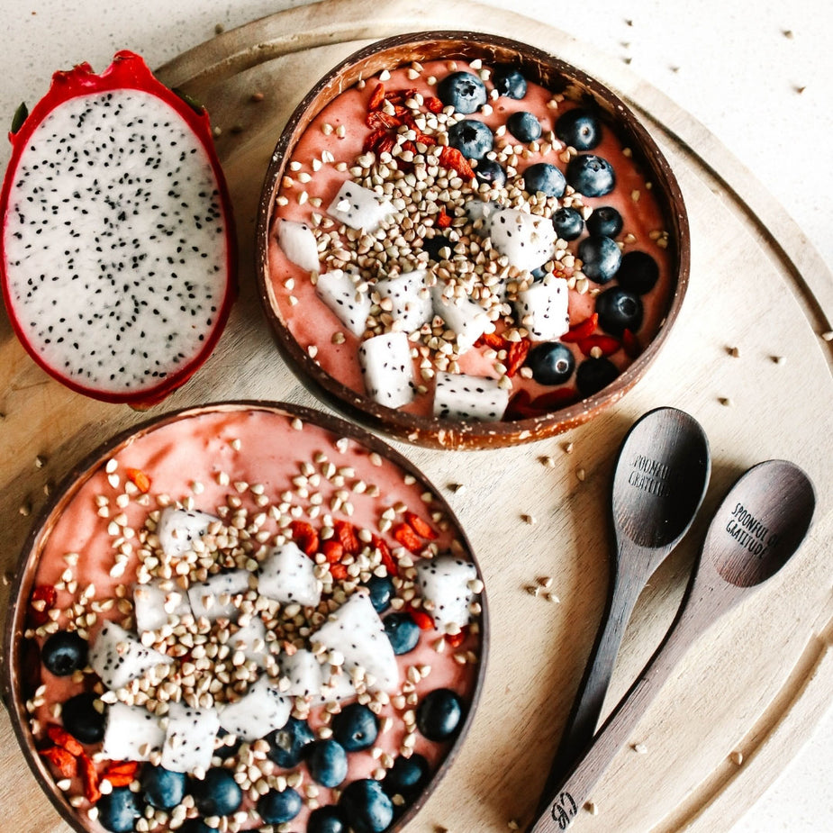 Watermelon, Cashew and Raspberry Smoothie Bowl – Coconut Bowls
