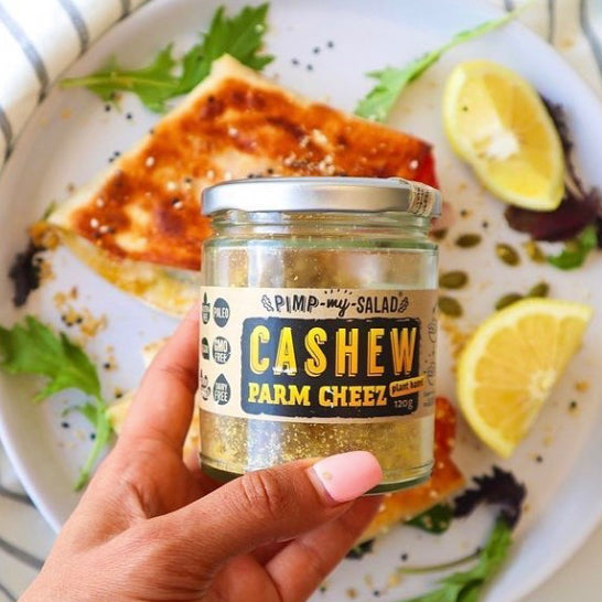 Free Cashew Parmesan with Every Order