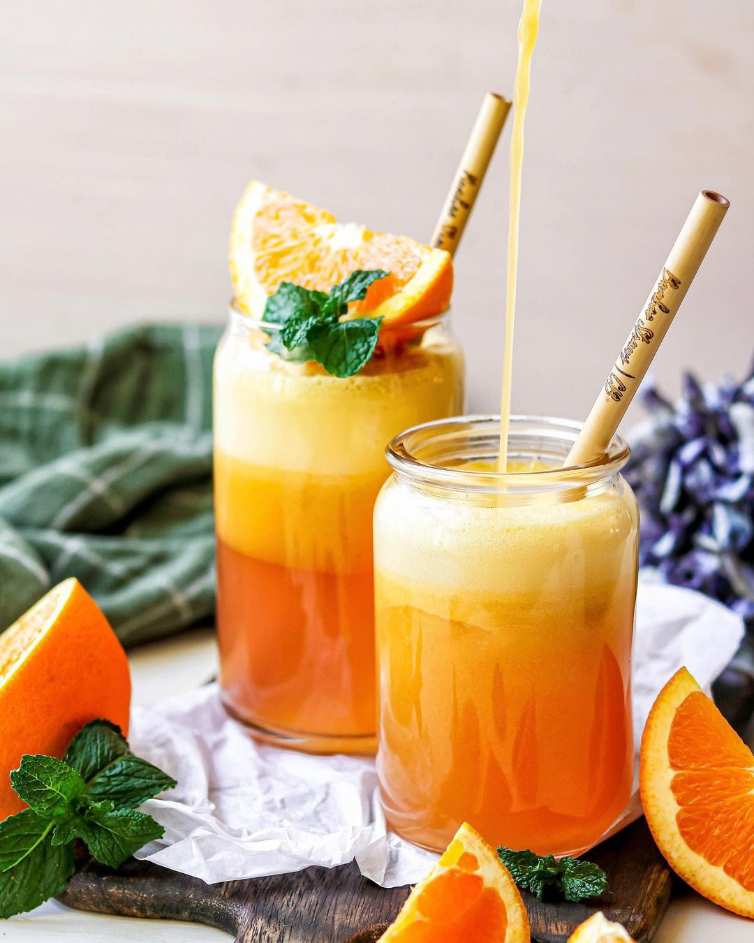 Immunity Boosting Orange Apple Cold-Pressed Juice