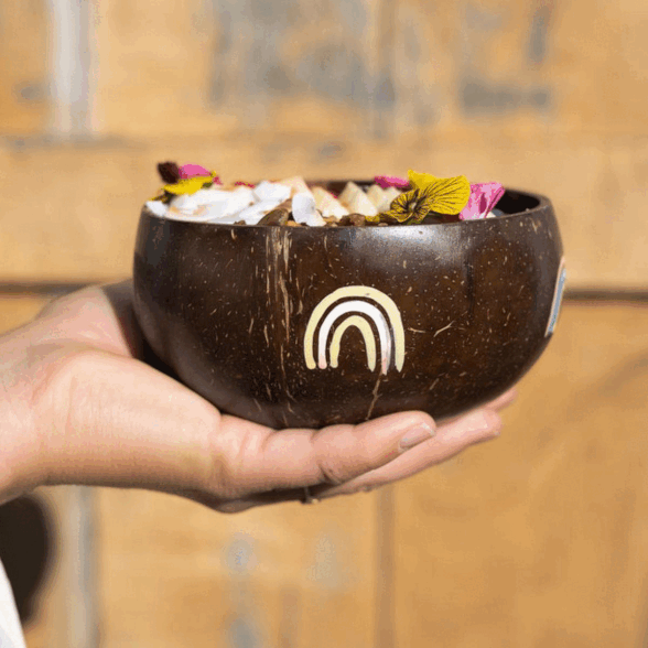 Rainbow Coconut Bowls