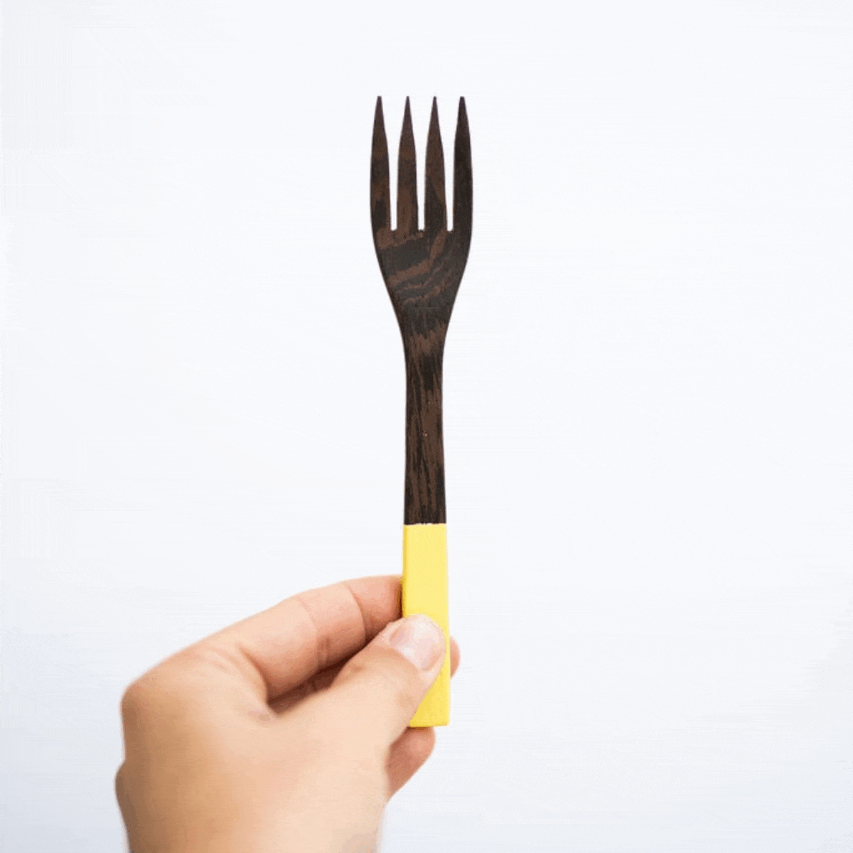 Wooden Buddha Fork by Coconut Bowls