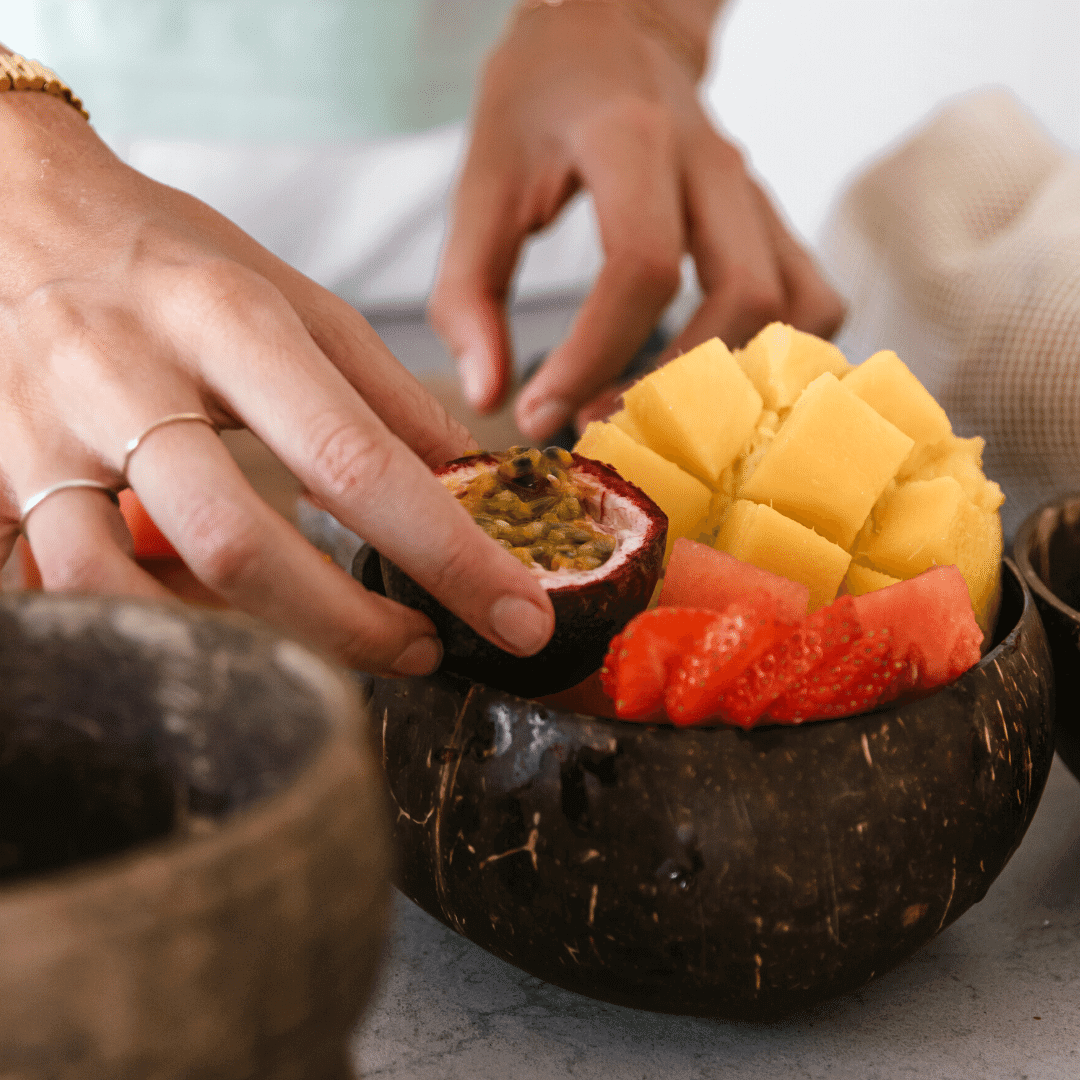 Coconut Cups, Set of 2 Coconut Shell Cups