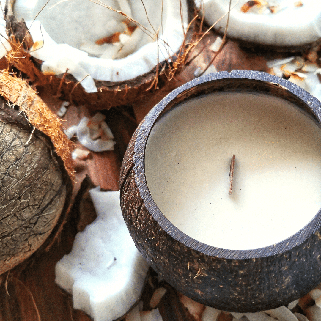 Toasted Coconut Candles