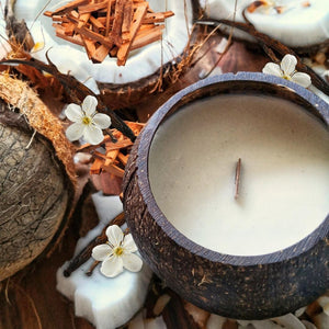 Sandalwood Vanilla Coconut Candles